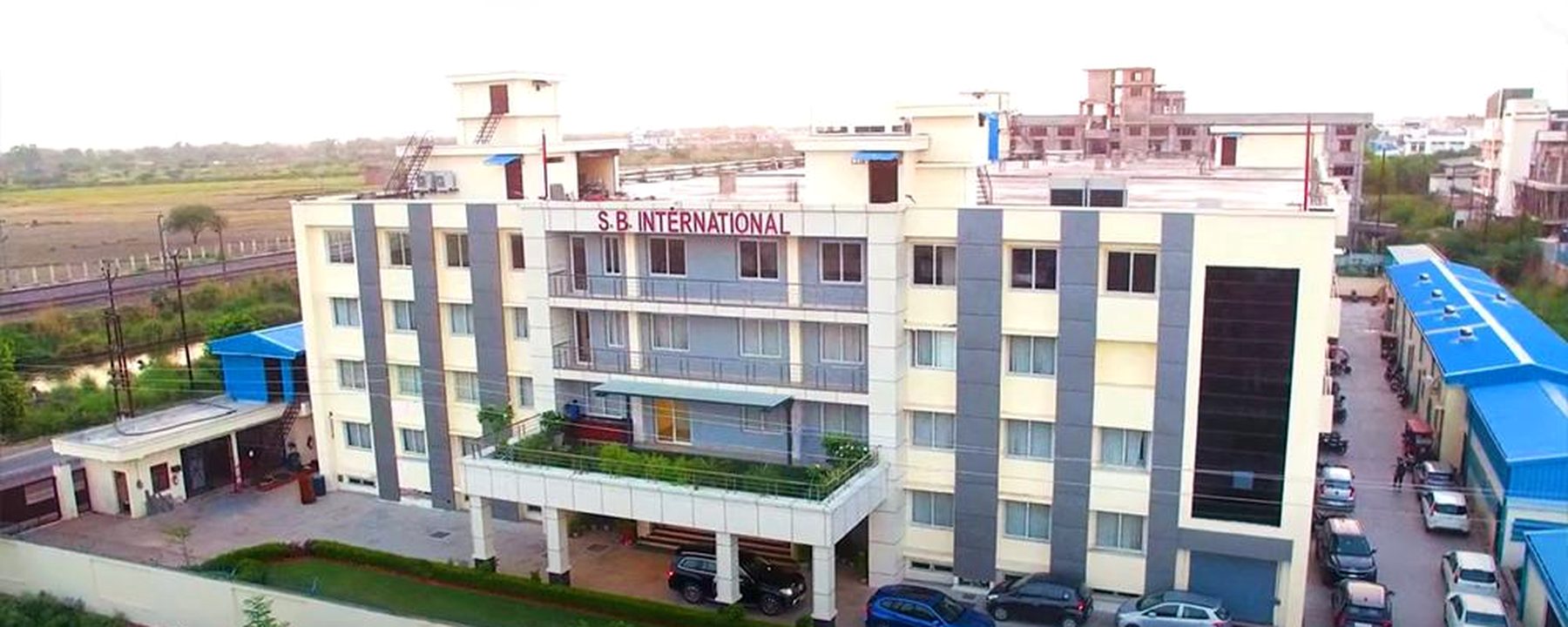 SB International head office and factory in Kanpur, India