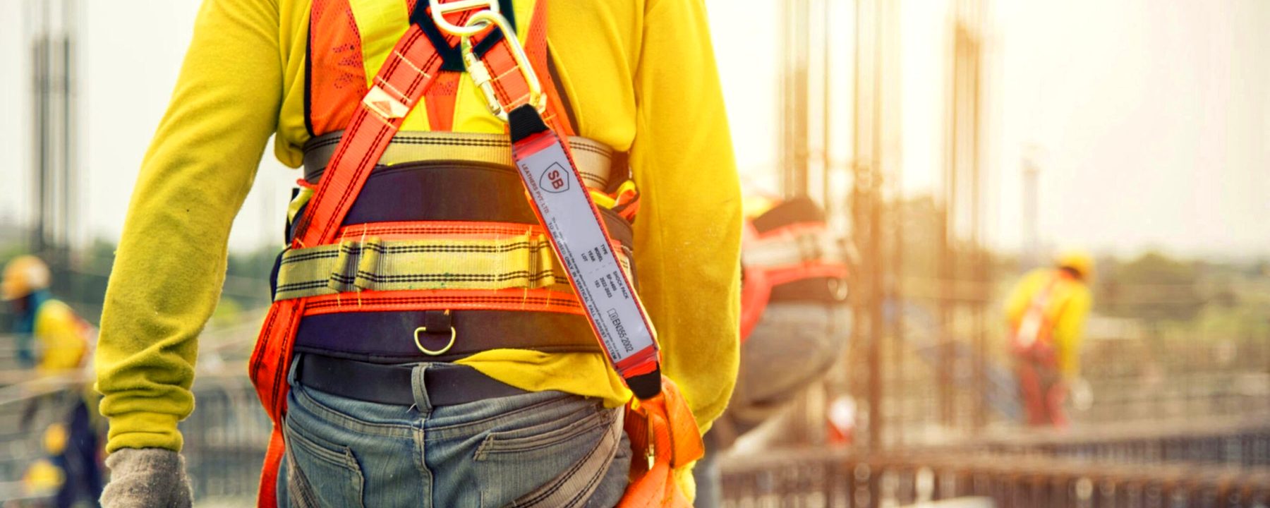 Full Body Harness in use on site