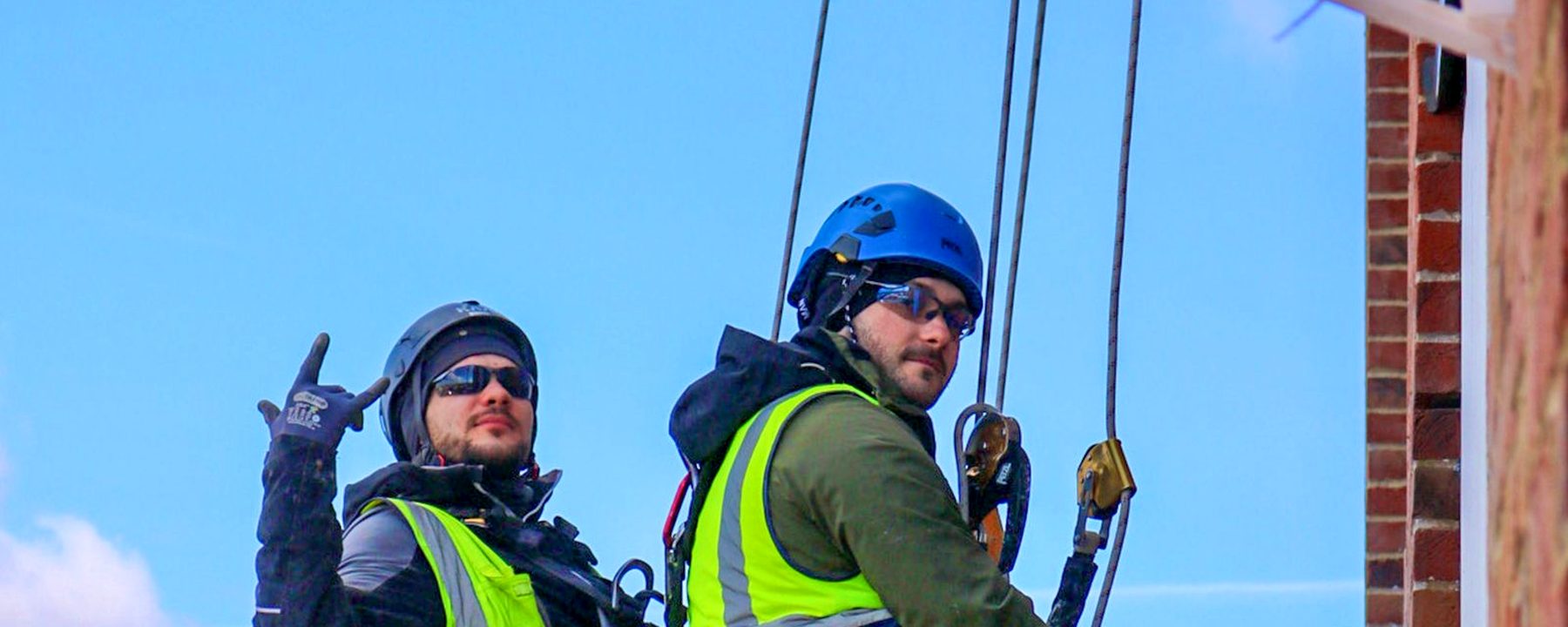 Rope Access and Rescue in use on site