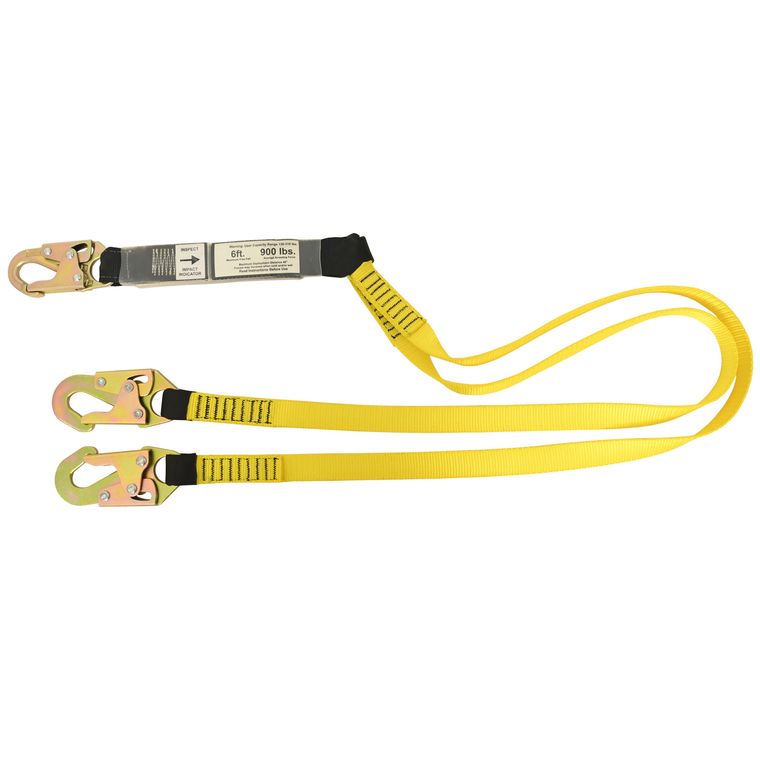 SB twin-leg energy-absorbing lanyard